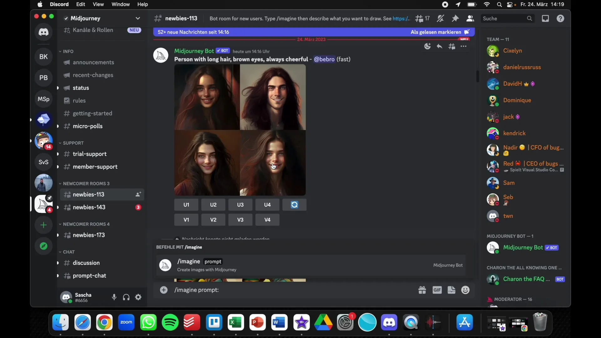 Pareizi izveidot privātu Discord serveri Midjourney