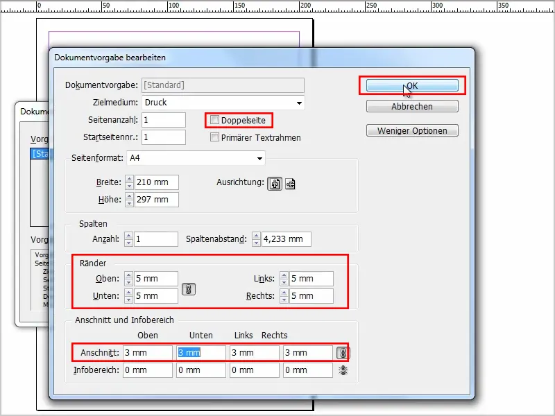 Padomi un triki par Adobe InDesign: Dokumenta iestatījumu ātri mainīt