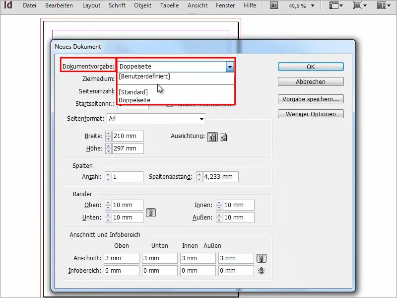 Astuces et trucs pour Adobe InDesign : Modifier la mise en page du document très rapidement.