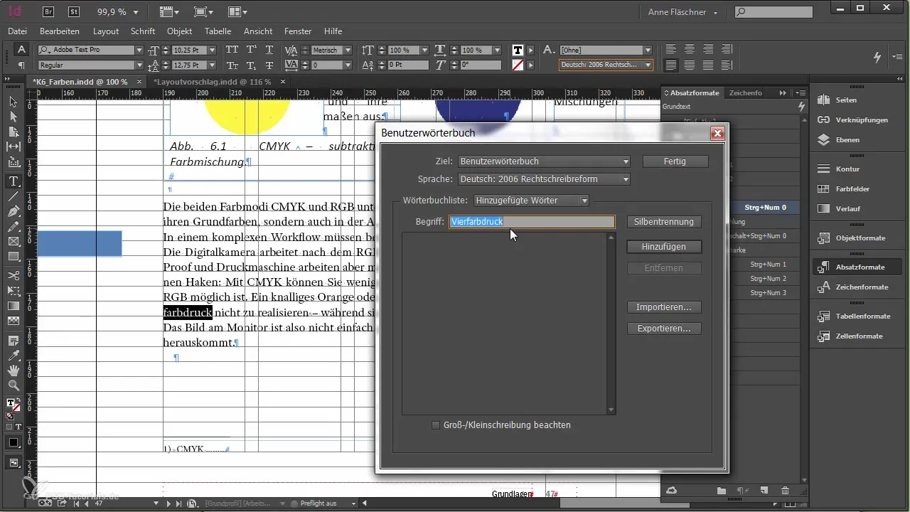 Silbentrennung und Rechtschreibung in InDesign optimieren