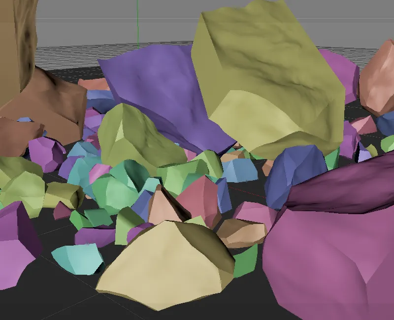 New in Release 19 - the extended Voronoi break object