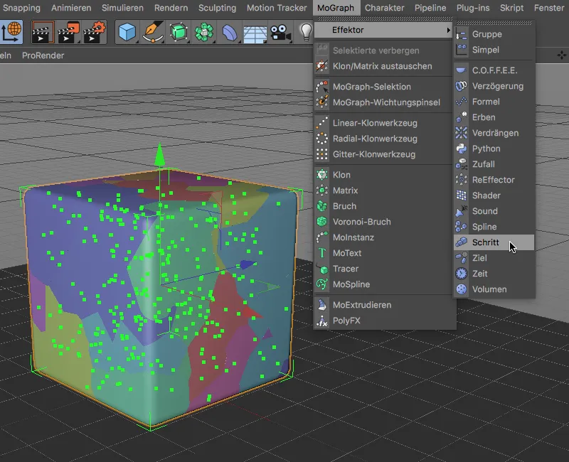 Novo no Release 19 - o objeto Voronoi de ruptura expandido.