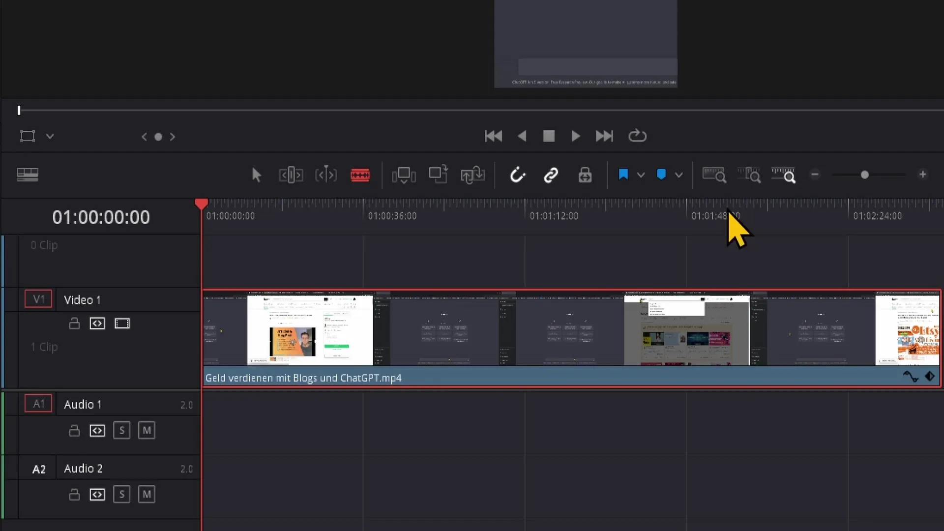 Creating YouTube Shorts: A detailed guide on the PC with DaVinci Resolve