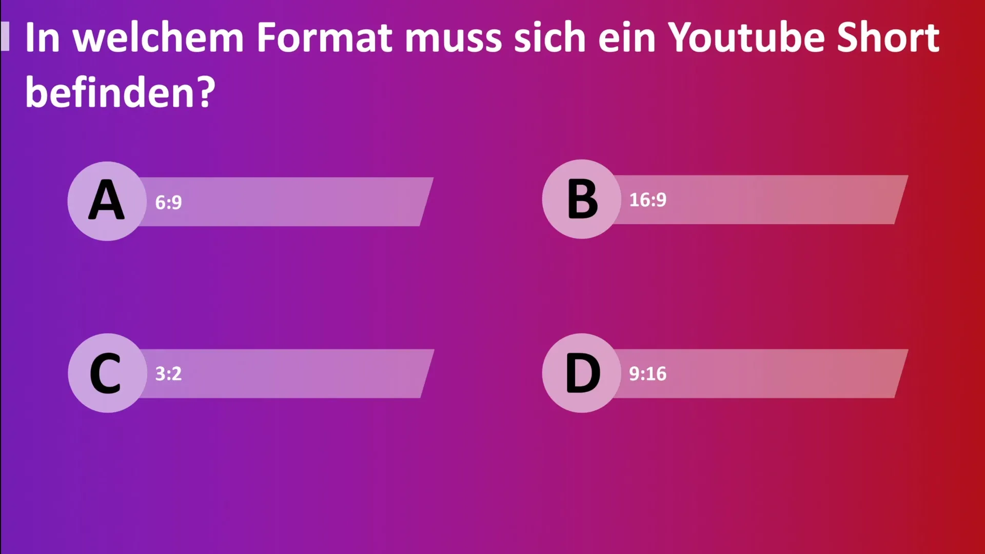 Maximiere deinen Erfolg mit YouTube Shorts: Ein Quiz zur Vertiefung deines Wissens