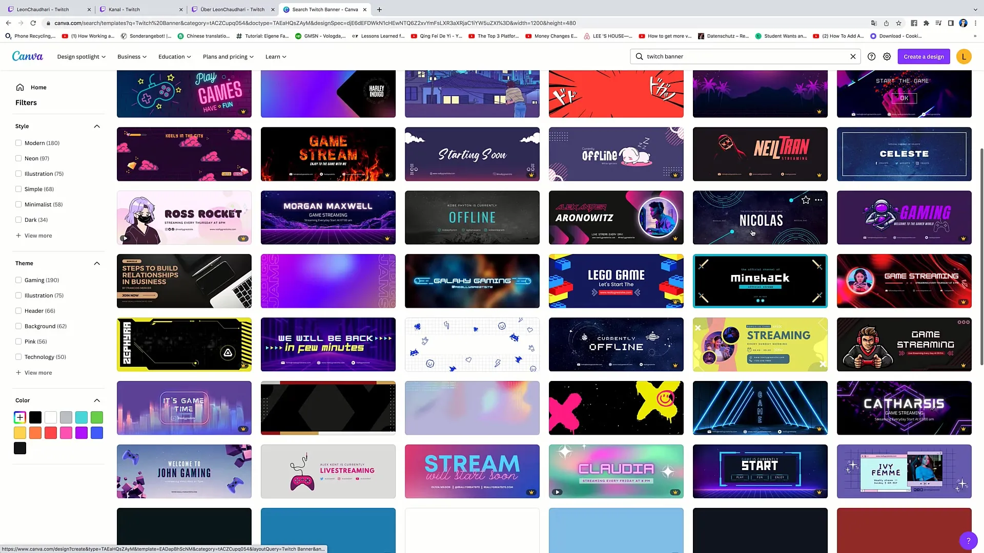 Twitch-Banner oluşturmak: Son derece kapsamlı kılavuz