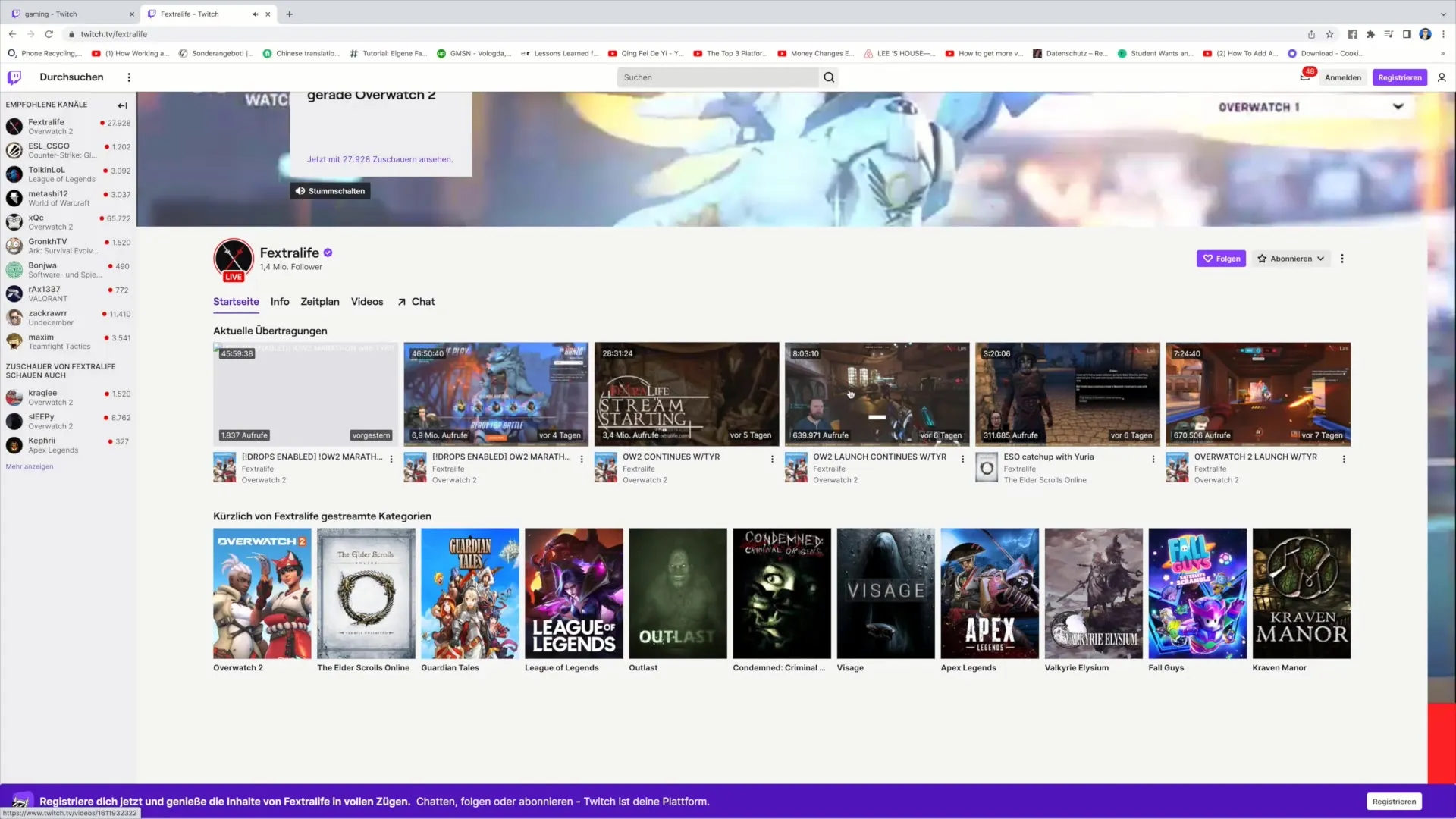 Twitch'teki yayıncı profiline tam anlamıyla hakim olmak