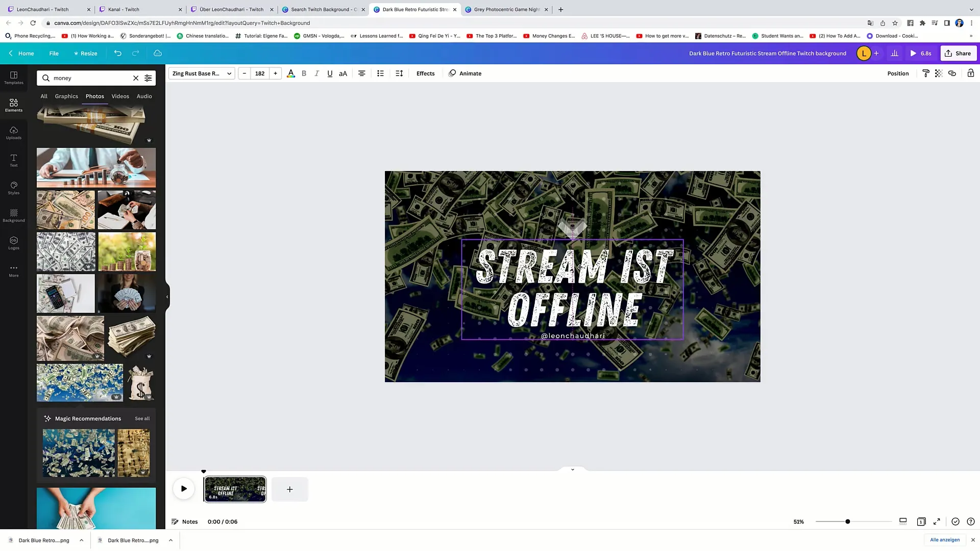 Oprettelse af en tiltalende videoafspiller-banner til din live stream