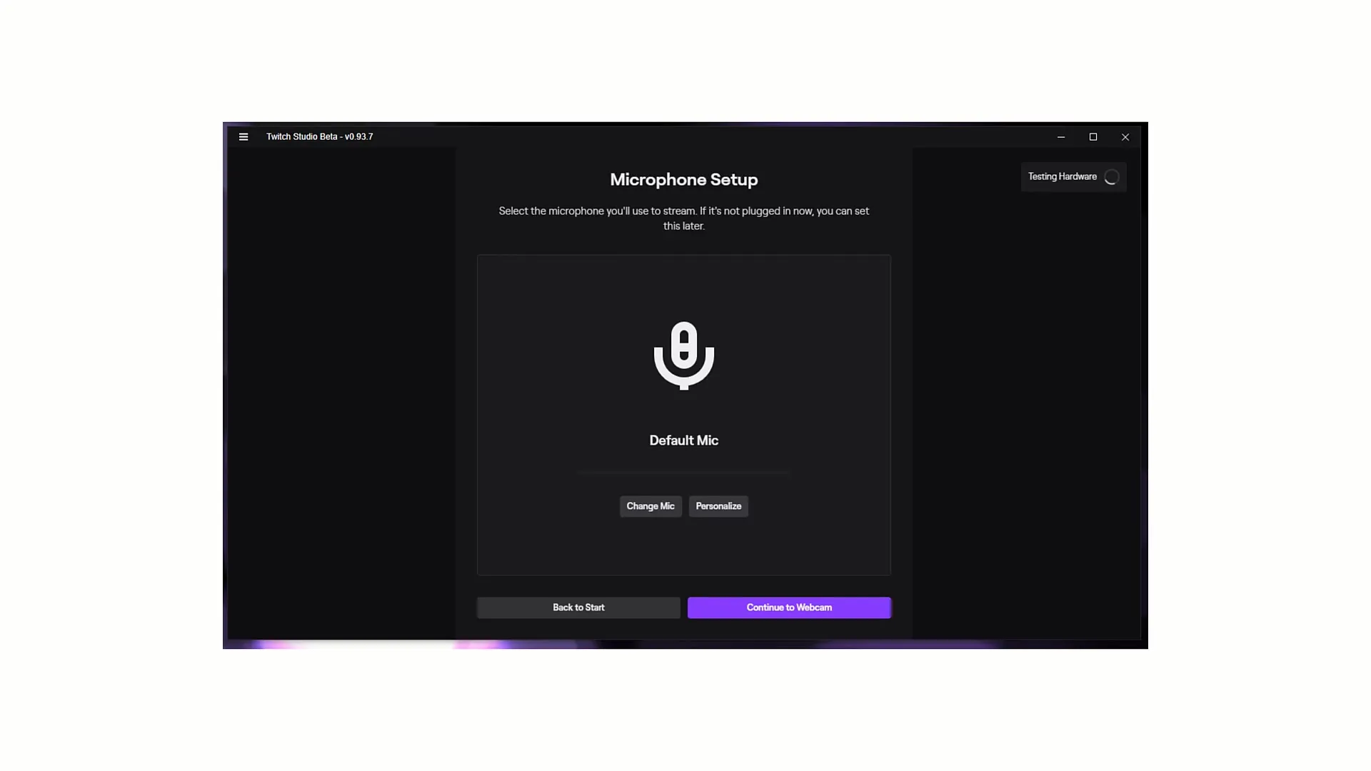 Mikrofonu iestatījumi programmā Twitch Studio: soli pa solim