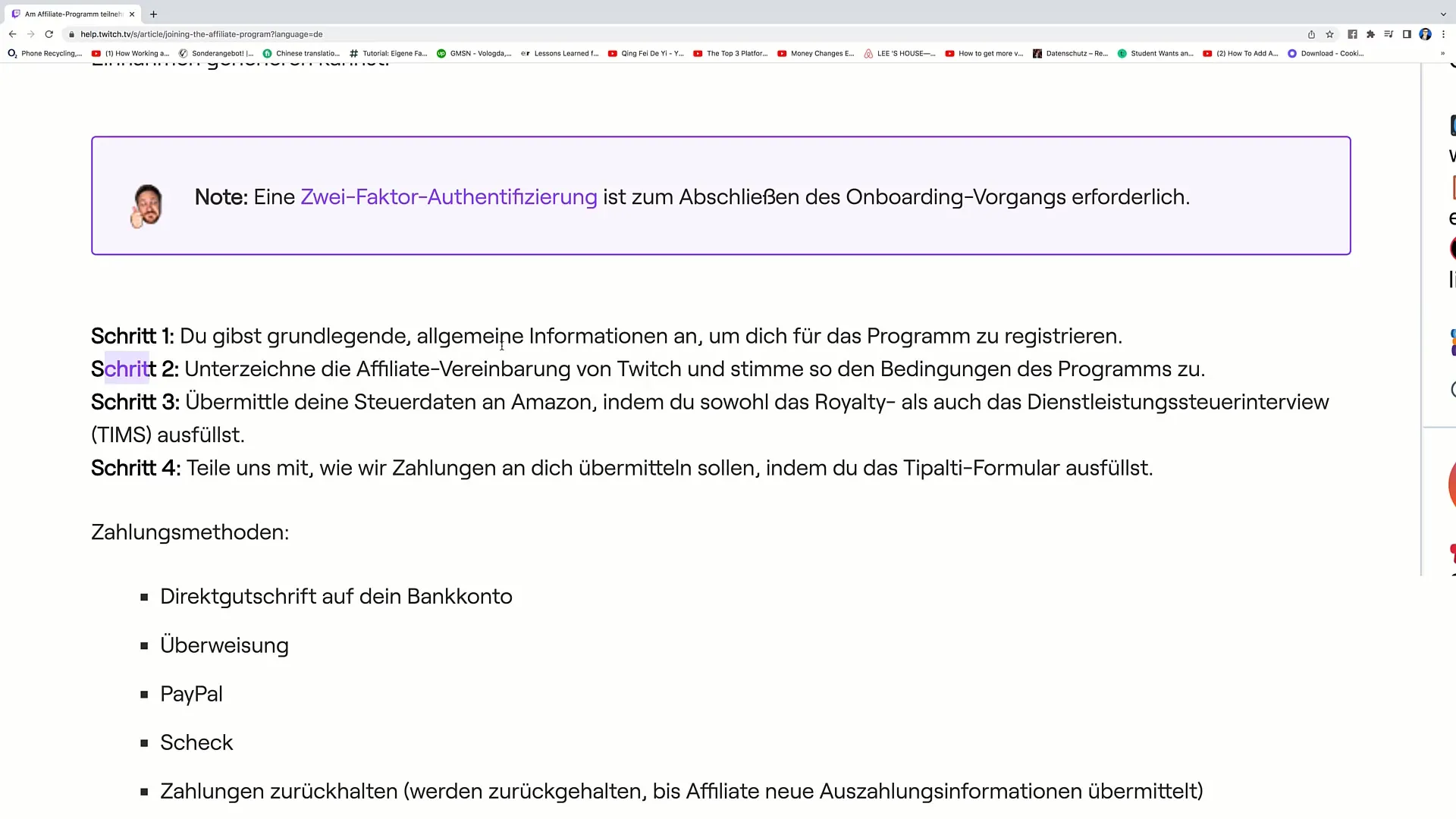 Hvordan bliver jeg en Twitch-affiliate: Trin-for-trin guide