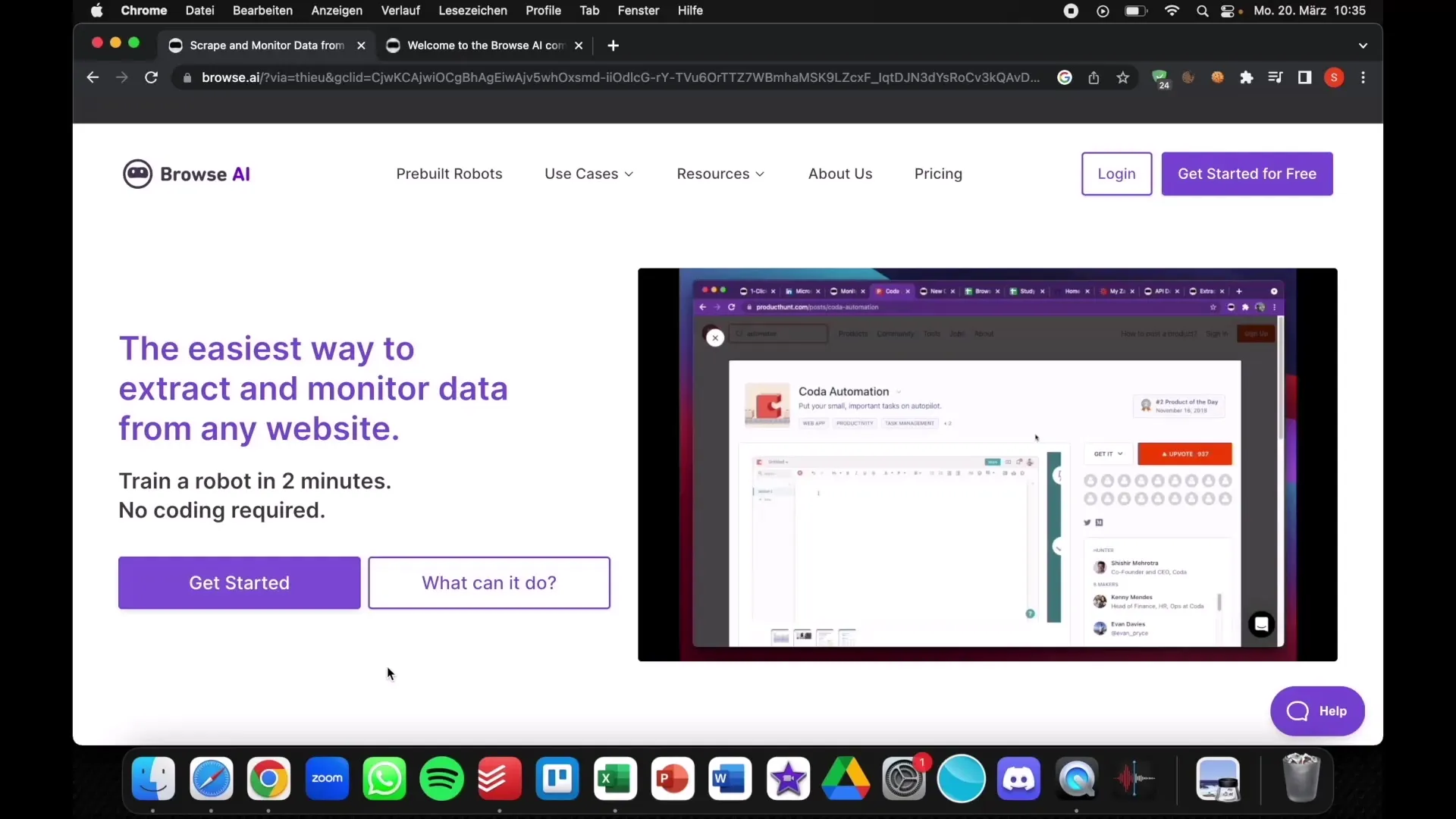 Optimální využití prohlížeče - Datakraken pro vaše podnikání