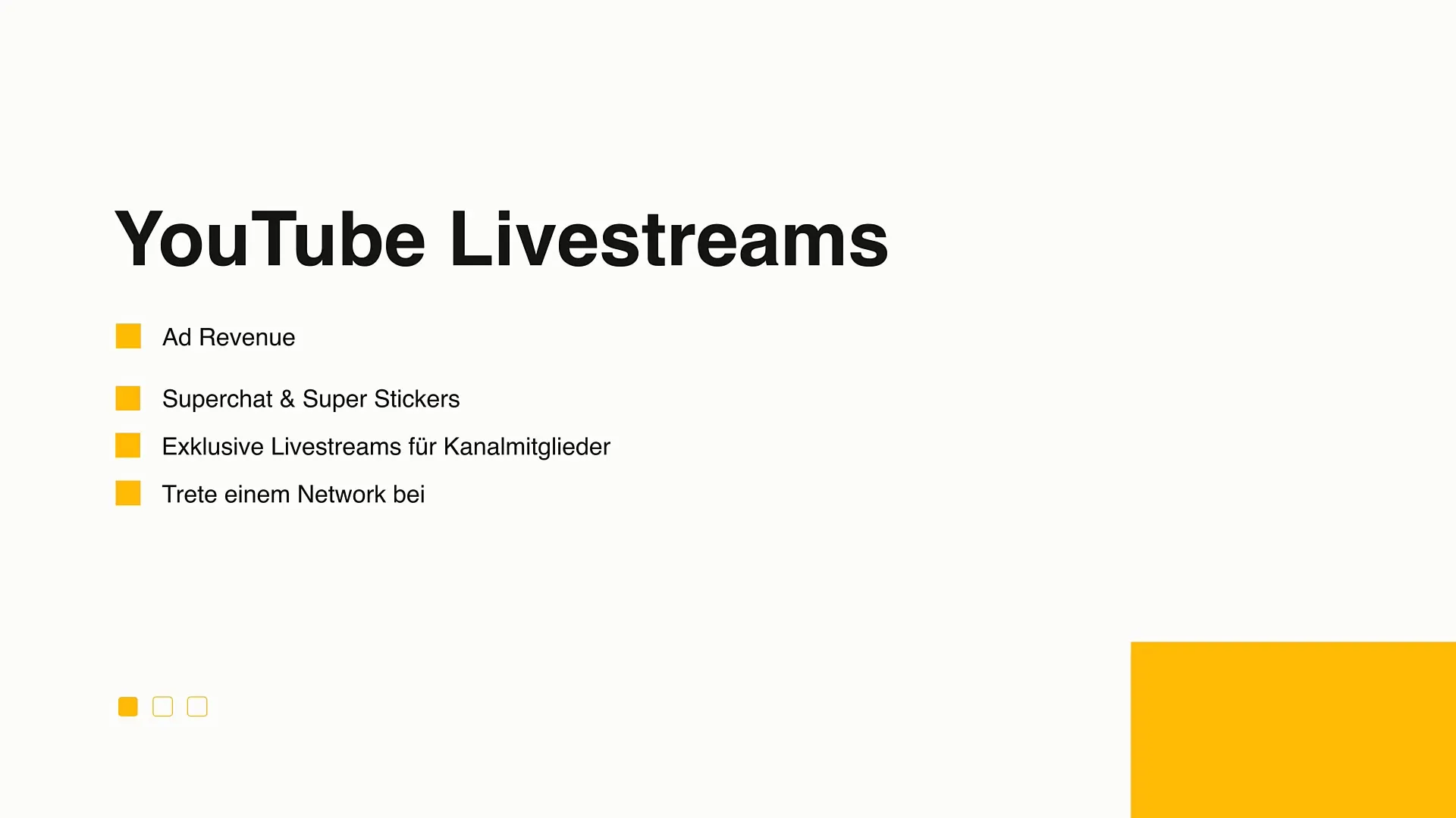 Livestreaming-tutorial: Tjen penge med YouTube-livestreams