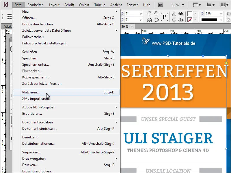 Skapa affisch i Adobe InDesign - Del 4: Skapa QR-kod och texturer