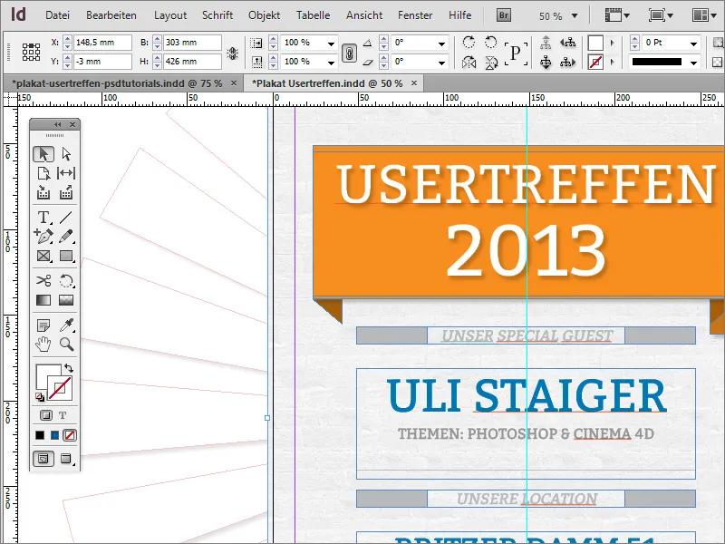 Création d'affiche avec Adobe InDesign - Partie 4 : Création de QR code et textures