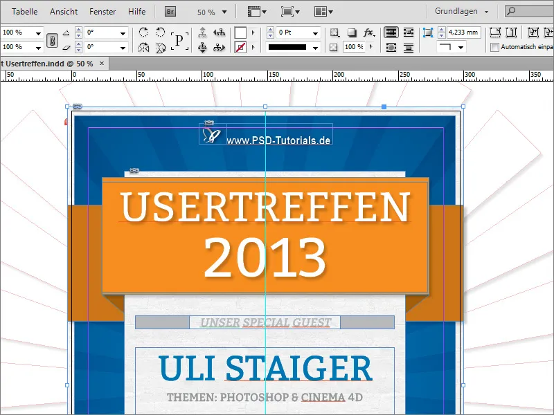 Utforma affischer i Adobe InDesign - Del 4: Skapa QR-kod och texturer.