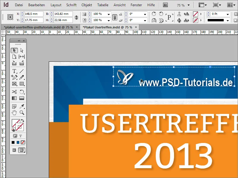 Créer une affiche dans Adobe InDesign - Partie 4 : Créer un code QR et des textures