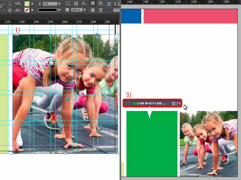 Volantino pieghevole DIN A5 - formato verticale con 4 pagine progettare e stampare Parte 2 Volantino pieghevole DIN A5 - formato verticale con 4 pagine progettare e stampare Parte 2