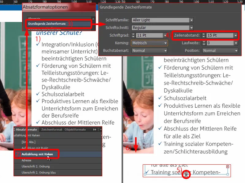 Volantino pieghevole DIN A5 - Formato verticale con 4 pagine da progettare e stampare Parte 2 Volantino pieghevole DIN A5 - formato verticale con 4 pagine progettare e stampare Parte 2