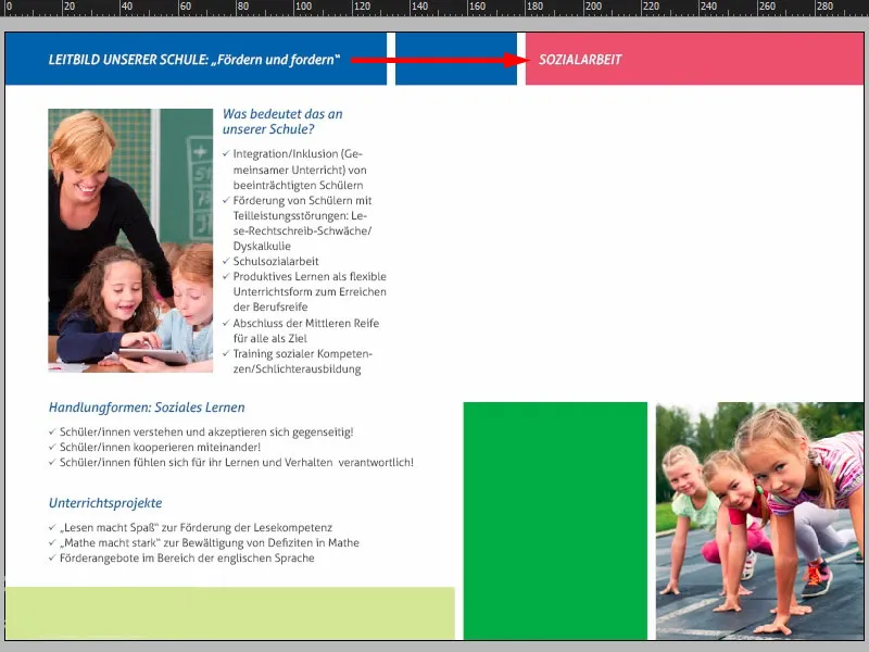 Volantino pieghevole DIN A5 - Formato verticale con 4 pagine da progettare e stampare Parte 2 Volantino pieghevole DIN A5 - Formato verticale con 4 pagine da progettare e stampare Parte 2