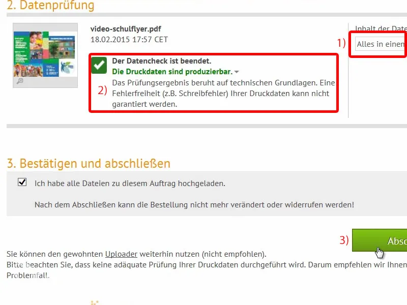 Volantino pieghevole DIN A5 - Formato verticale con 4 pagine da progettare e stampare Parte 2 Volantino pieghevole DIN A5 - Progettazione e stampa in formato verticale a 4 pagine Parte 2