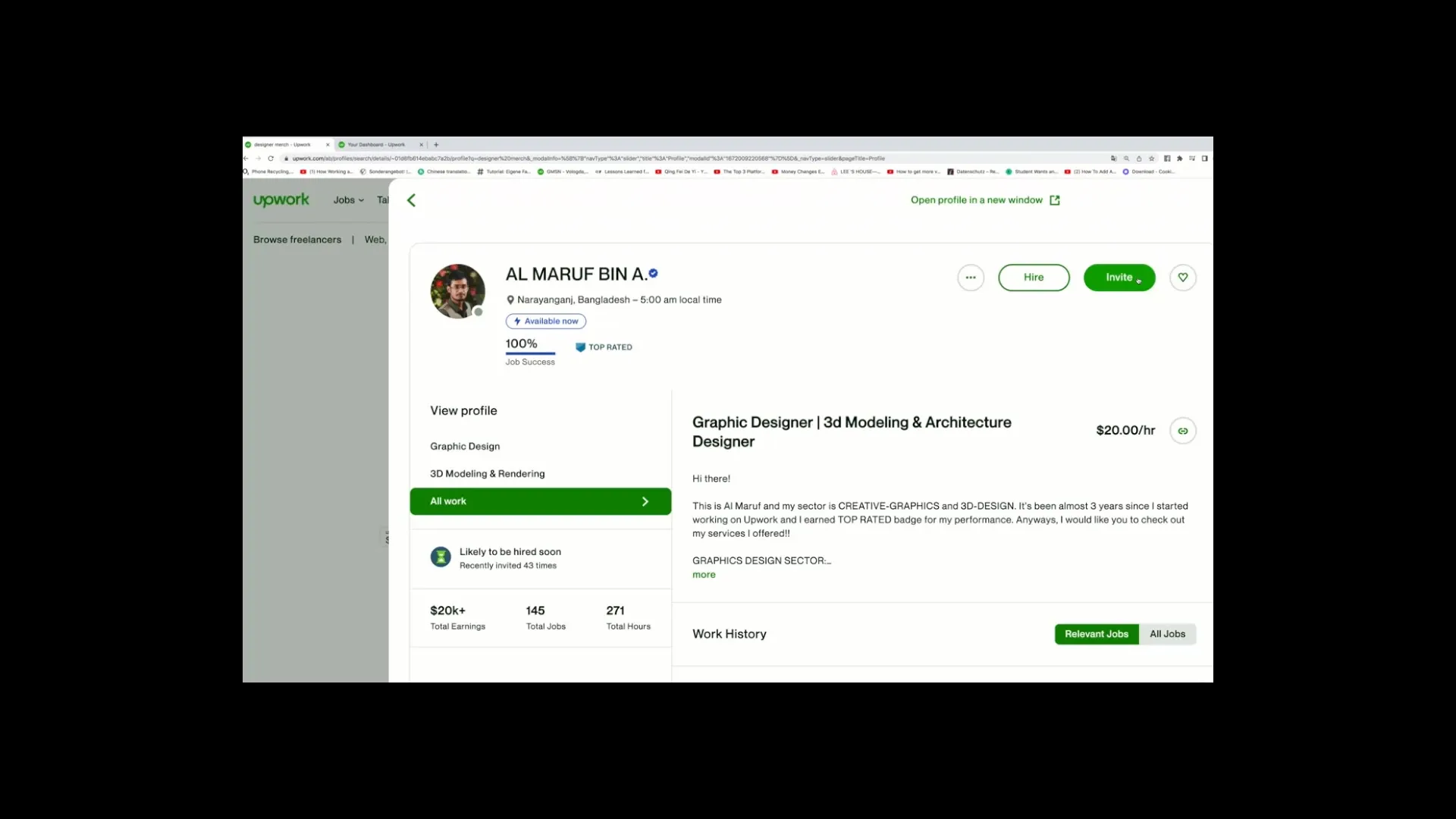 Temukan desainer merchandise yang efisien melalui Upwork