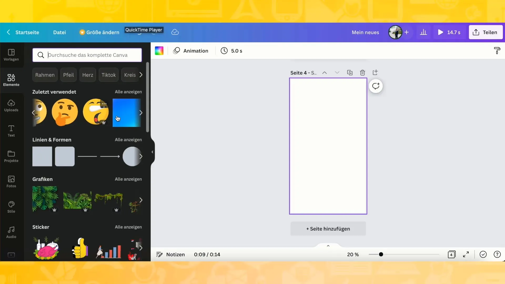 Crear videos creativos de TikTok con Canva