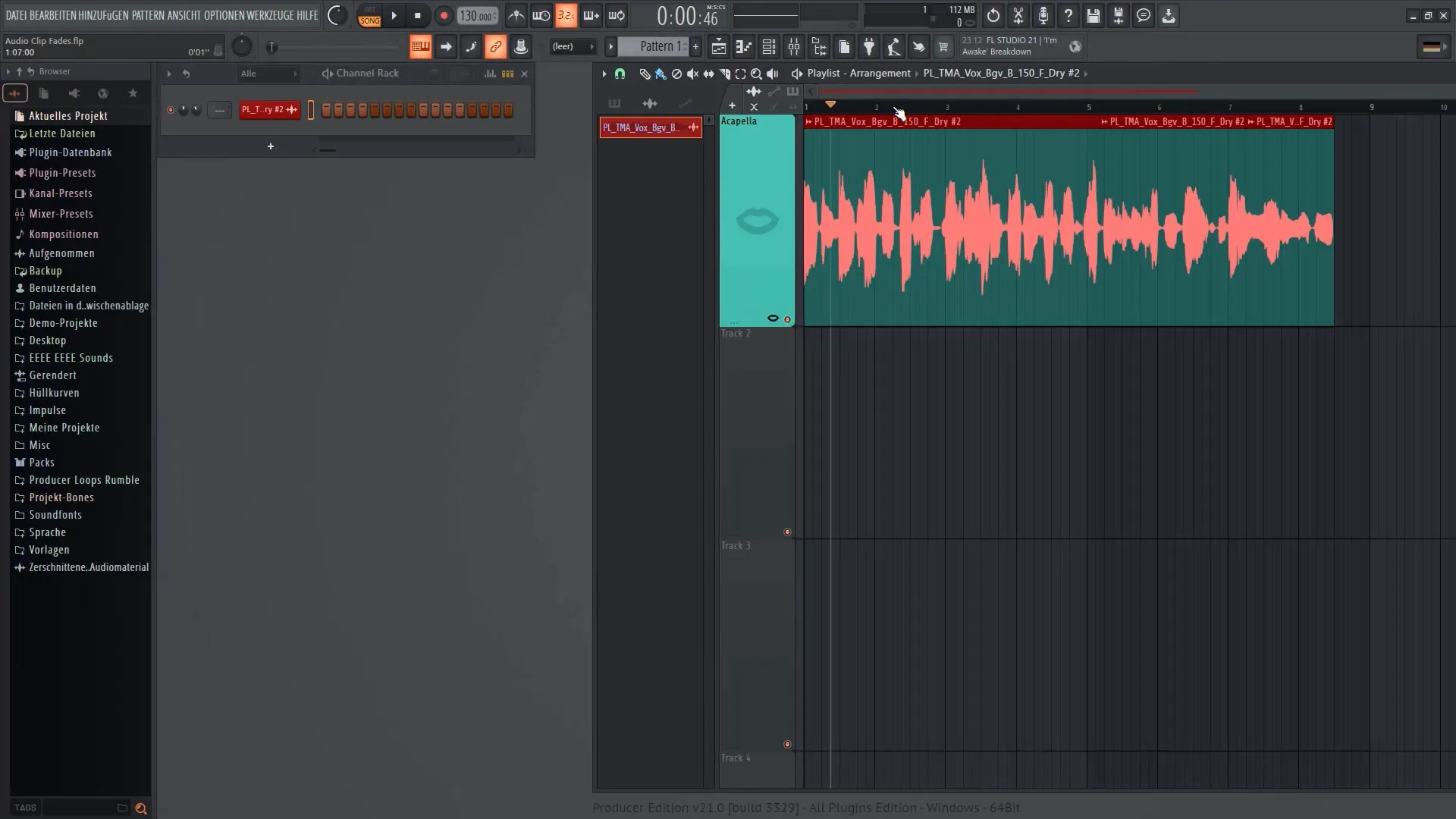 FL Studio 21: Jak właściwie używać zaników dźwięków w klipach audio