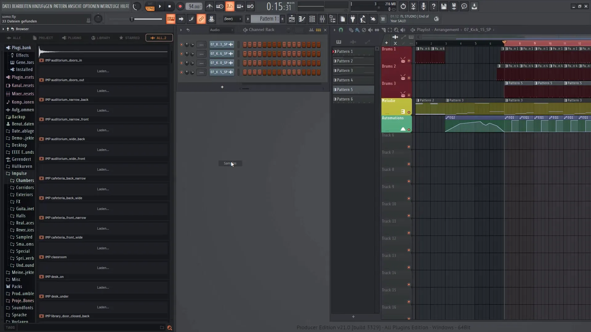 FL Studio 21 : Explorateur de fichiers amélioré