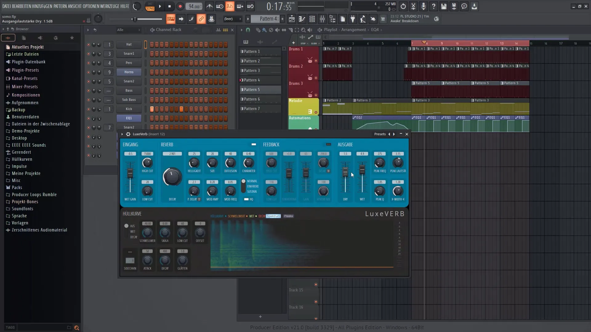 FL Studio 21: Tutoriel LuxeVerb - Effets de réverbération parfaits pour ta musique