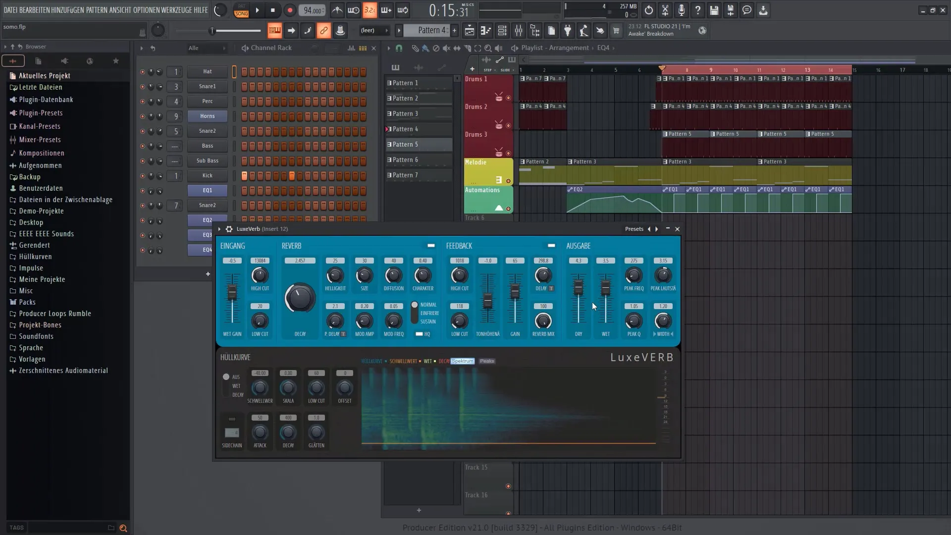 FL Studio 21: Tutoriel LuxeVerb – Effets de réverbération parfaits pour ta musique