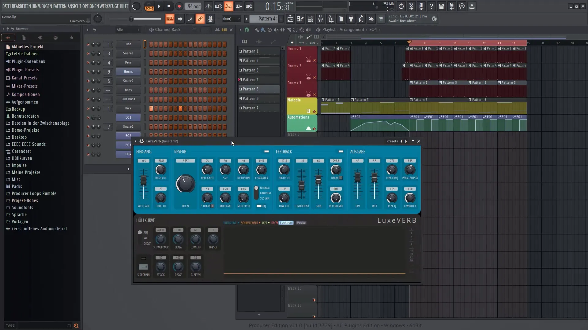 FL Studio 21: Tutoriel LuxeVerb - Effets de réverbération parfaits pour ta musique