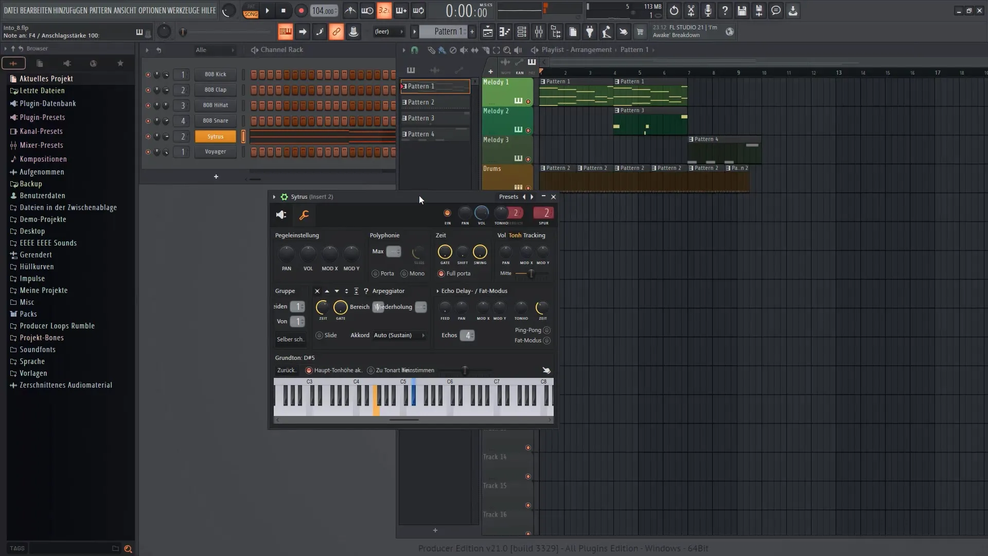 FL Studio 21: Skuteczne kształtowanie dźwięku za pomocą sekwencera VFX