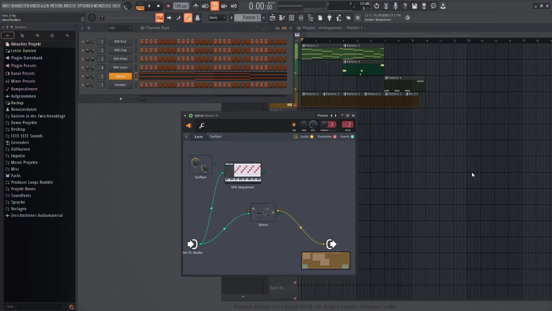 FL Studio 21: Pembentukan Suara yang Efektif dengan VFX Sequencer