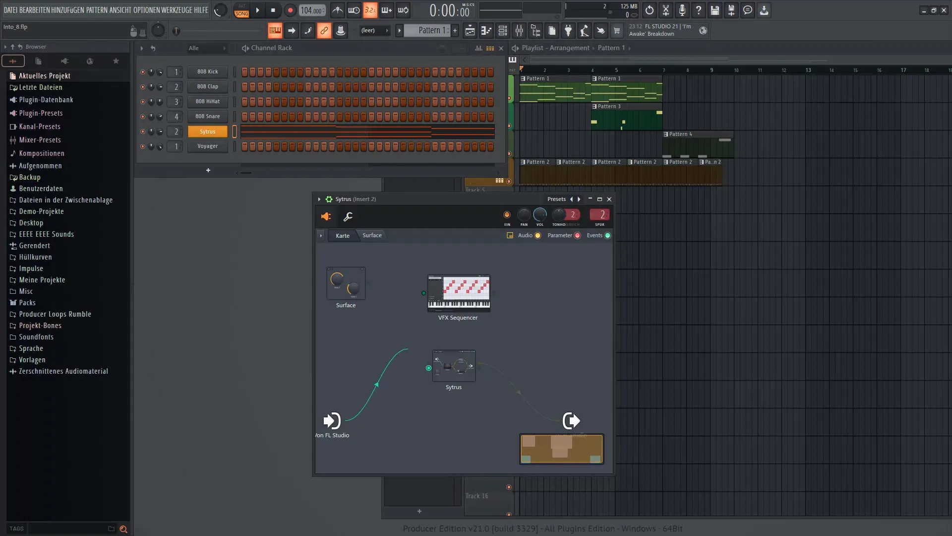 FL Studio 21: Efektywne kształtowanie dźwięku z sekwencerem VFX