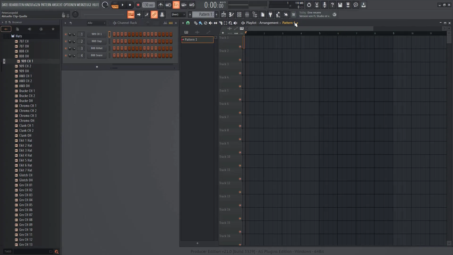 FL Studio 21: Pengantar tentang antarmuka pengguna