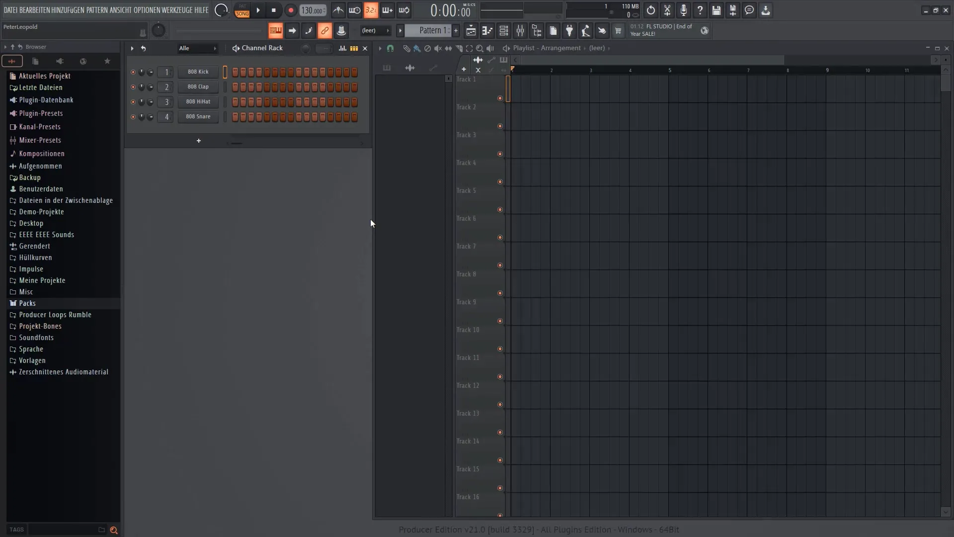 FL Studio 21: Pengenalan antarmuka pengguna