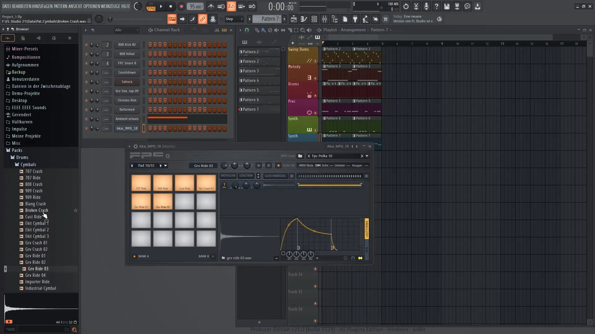 Podłączanie sprzętu i zarządzanie wtyczkami w FL Studio 21