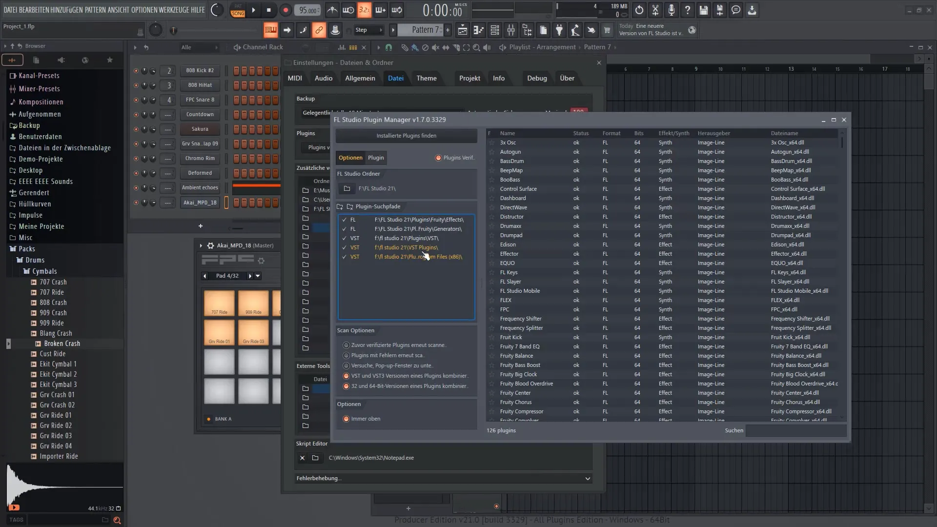 FL Studio 21 - Connecter le matériel et gérer les plugins