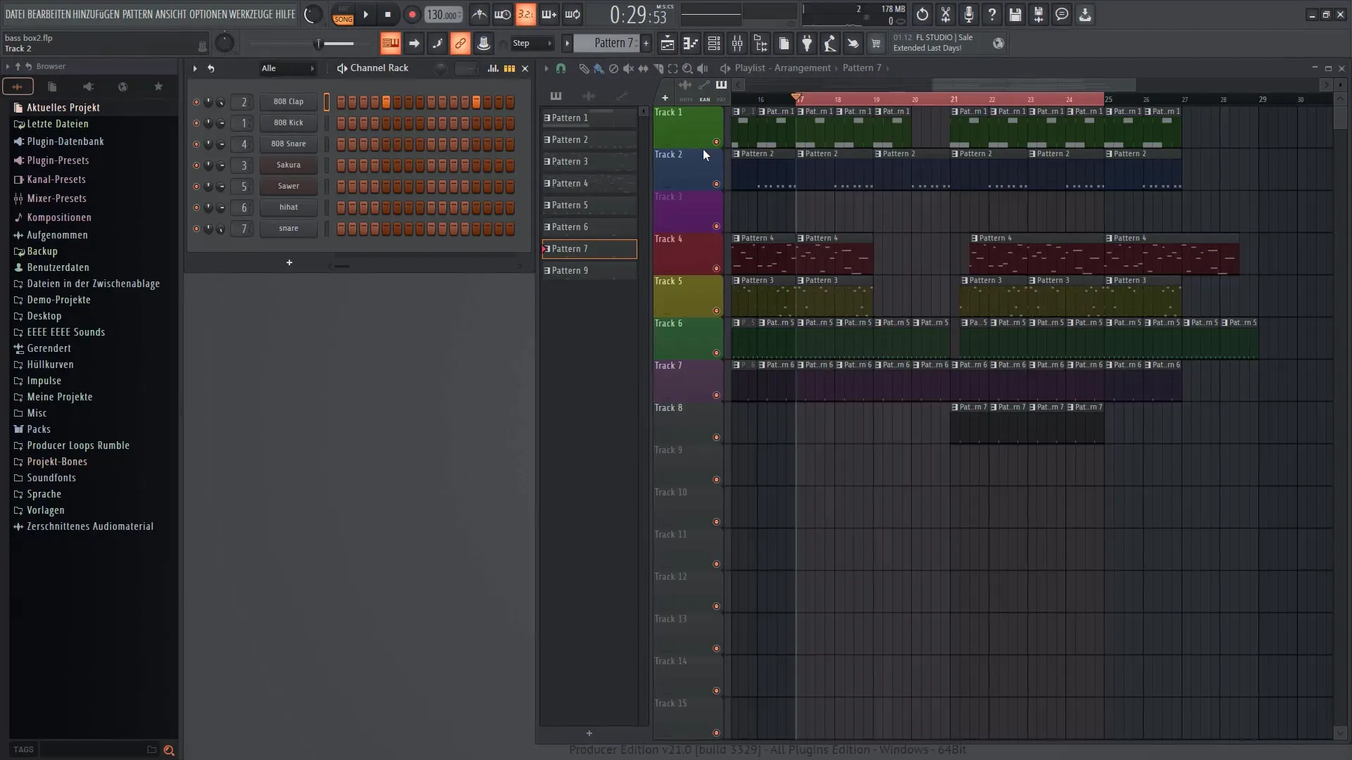 FL Studio 21 - Adım Dizgisi ve Çalma Listesi'ni etkin bir şekilde kullanın