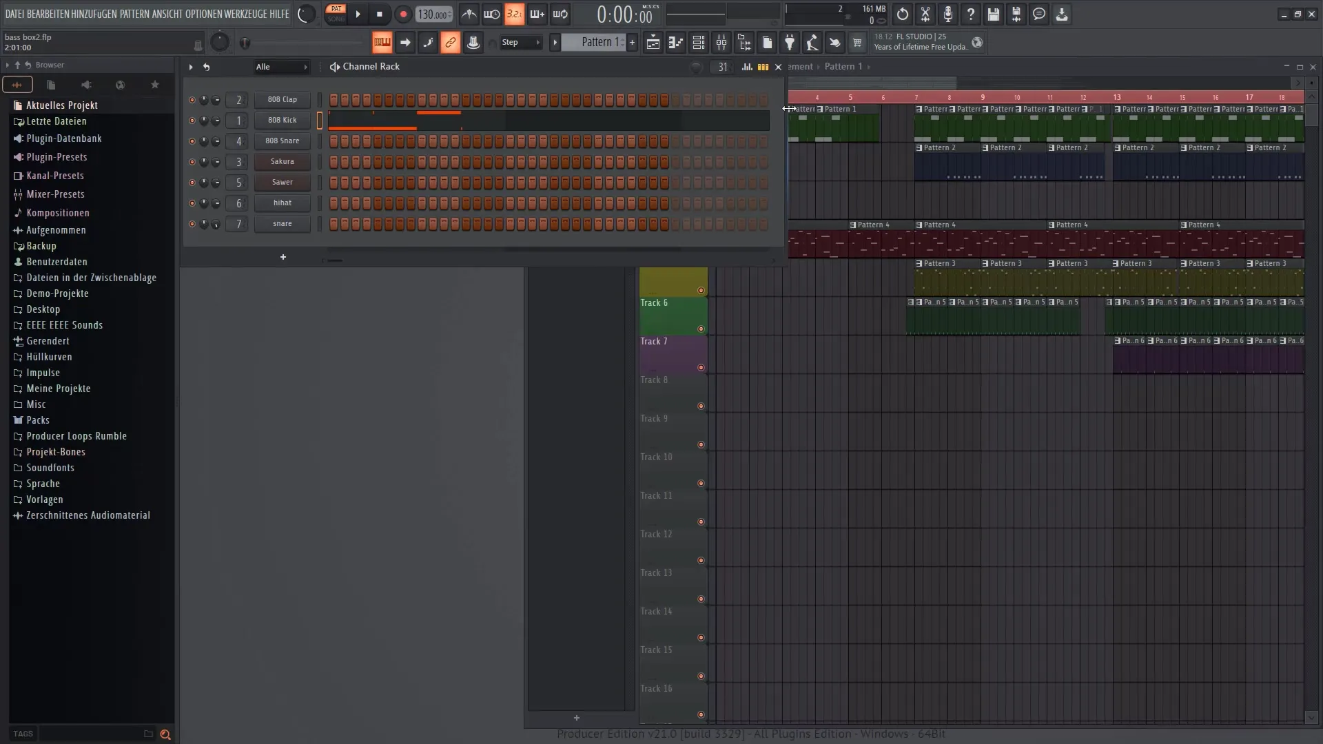 FL Studio 21 – Adım Dizisi ve Çalma Listesi'ni etkili bir şekilde kullanmak