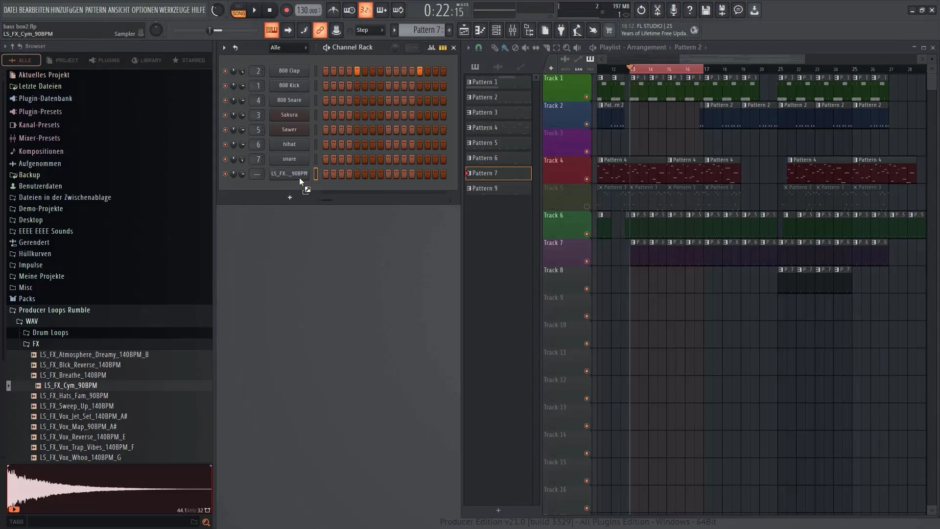 Samouczek FL Studio 21: Skuteczne wykorzystanie przeglądarki i wzorców