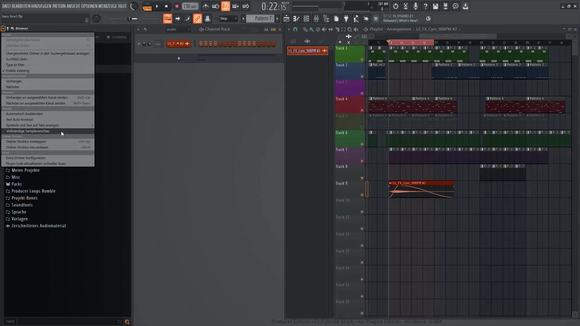 FL Studio 21 Kılavuzu: Tarayıcı ve Desenleri Verimli Kullanma