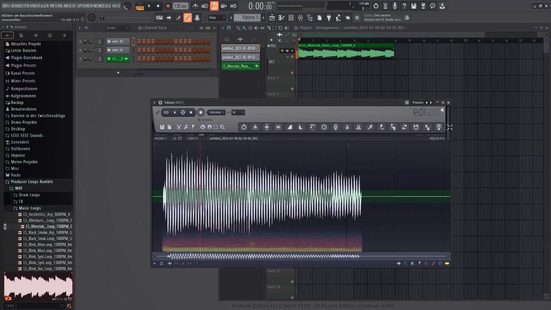 Vodnik po programu FL Studio 21: Učinkovita uporaba funkcij Edison, rezanje in snemanje