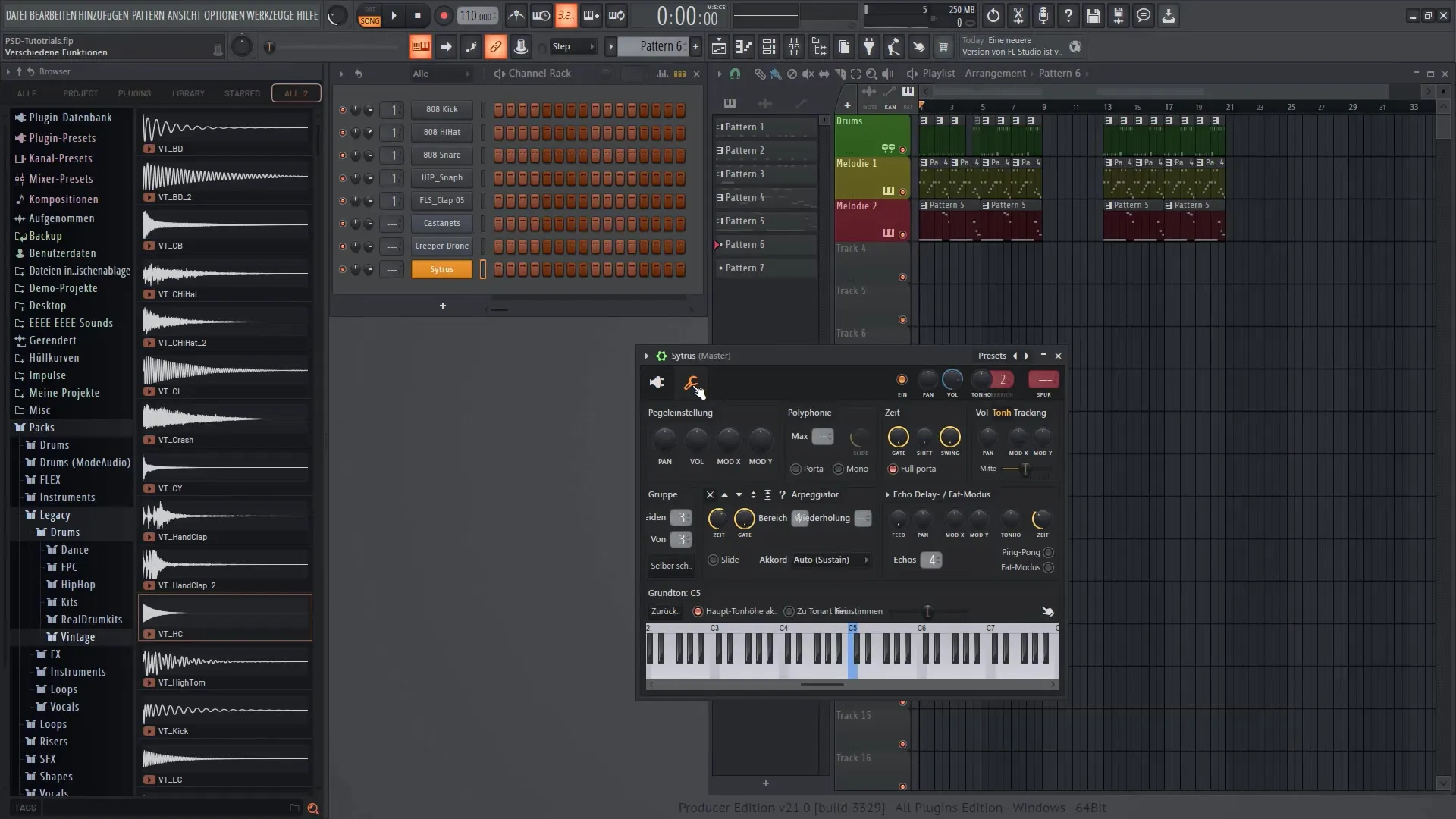 FL Studio 21 - Şarkın için karmaşık melodiler oluşturun