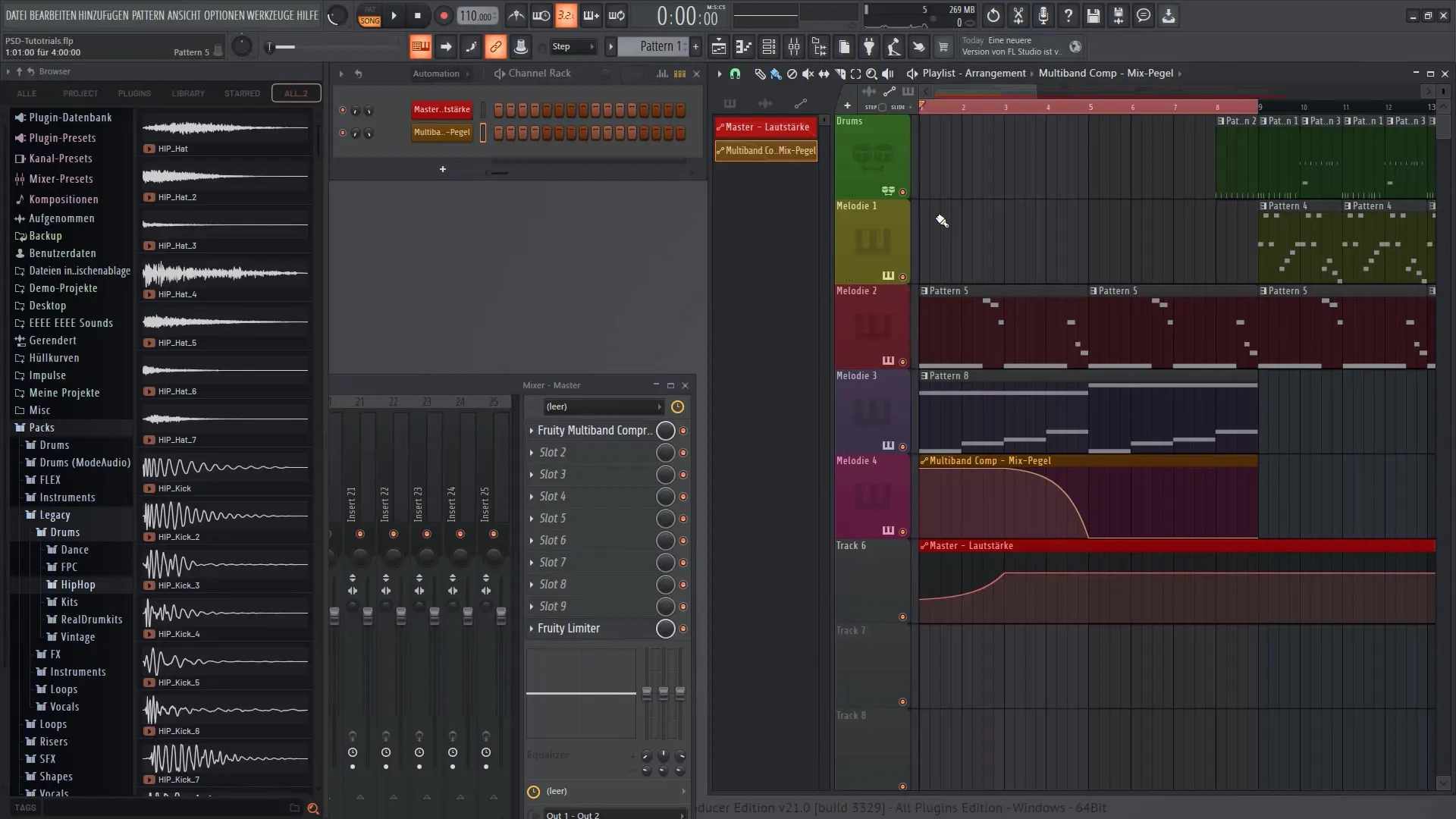 FL Studio 21 - Automatisasi klip dan efek untuk trek Anda