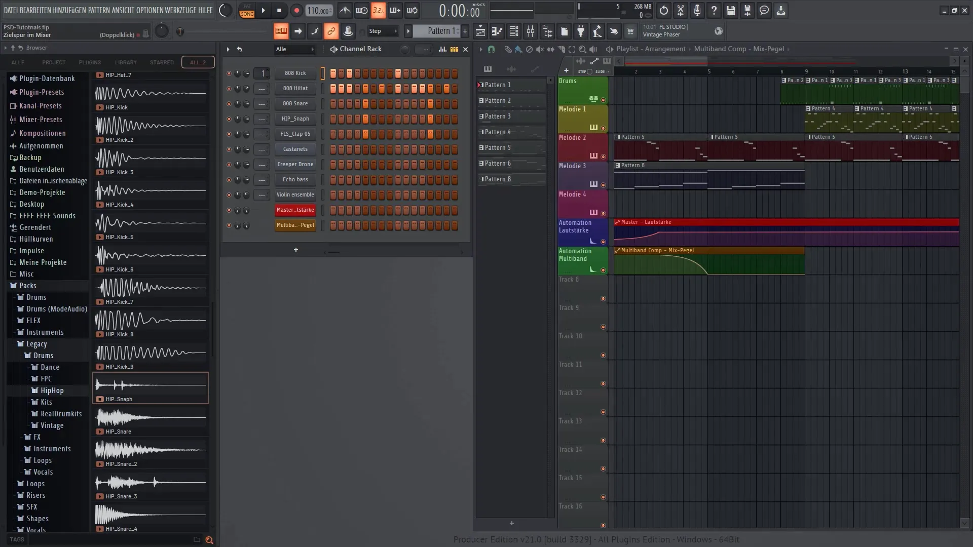 Mastere Sidechain az FL Studio 21-ben: Átfogó útmutató a hangzásjavításhoz