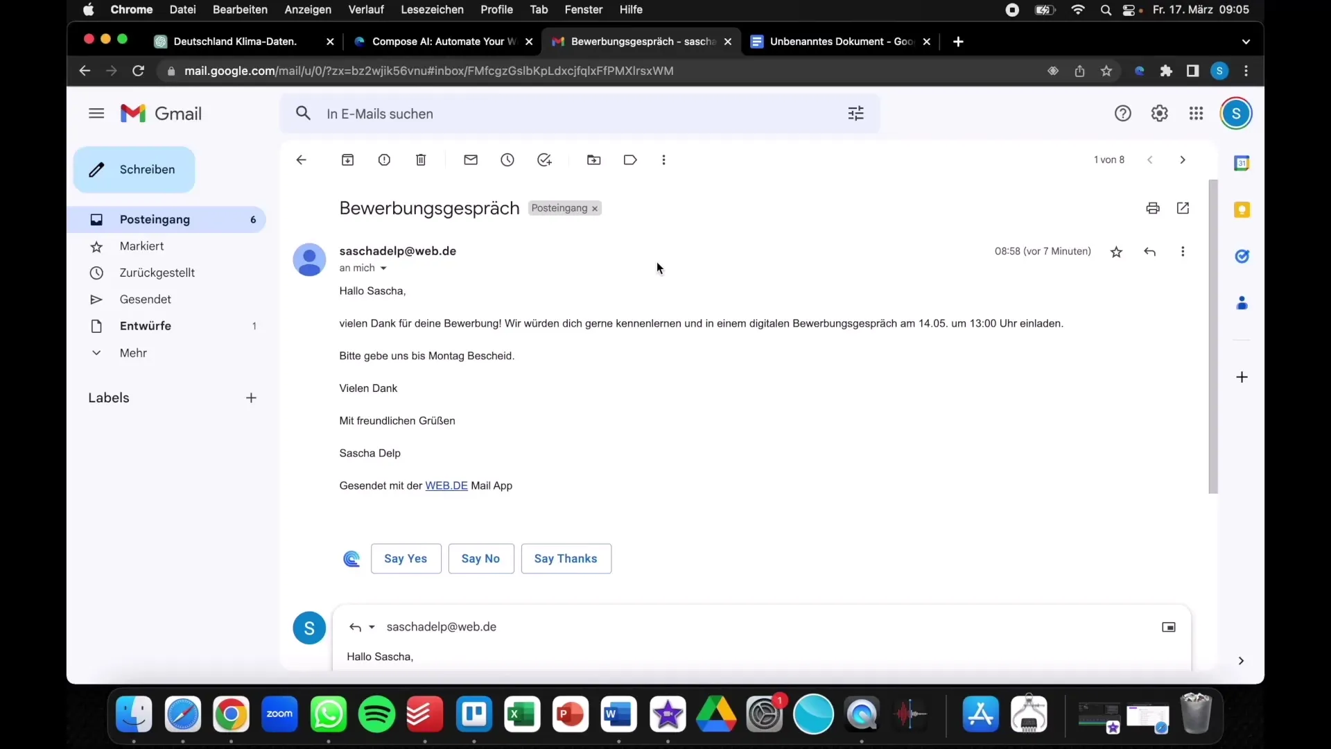 Γράψτε emails χωρίς κόπο με το Compose AI