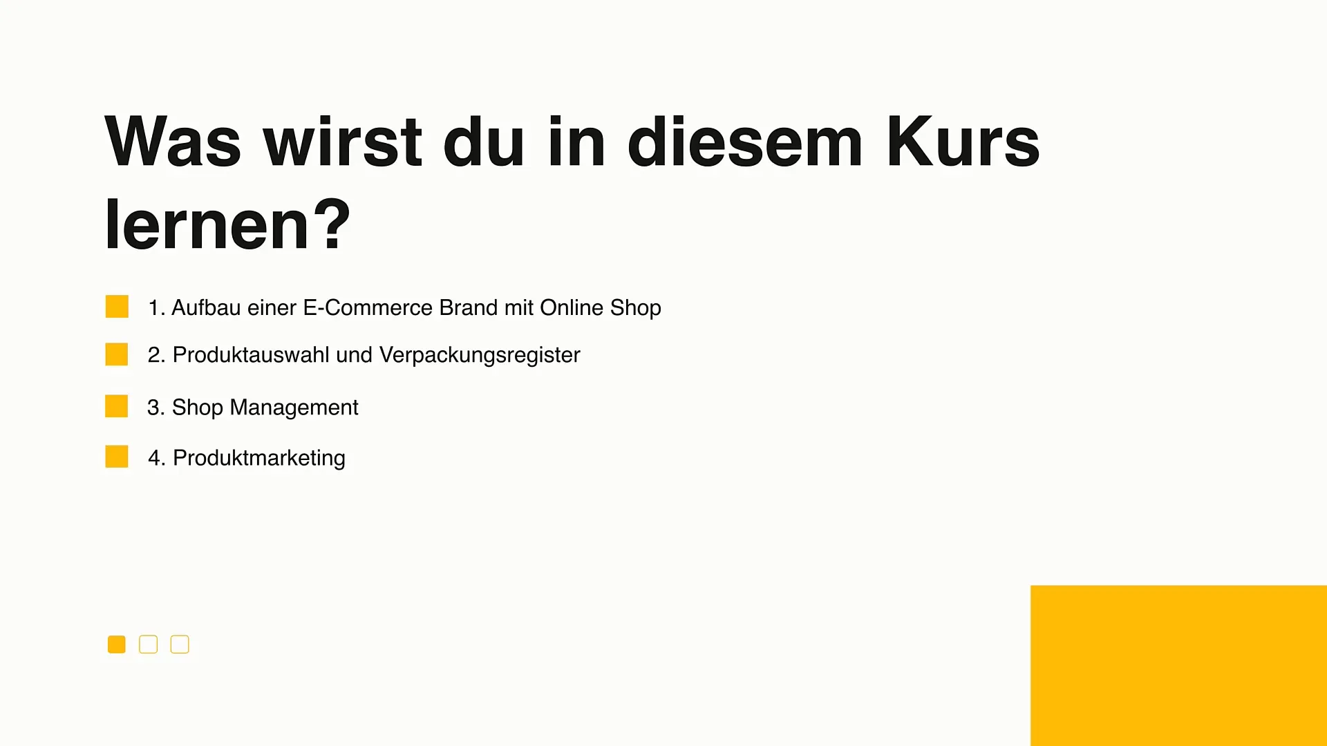 Kurz e-commerce: Co tě čeká v kurzu