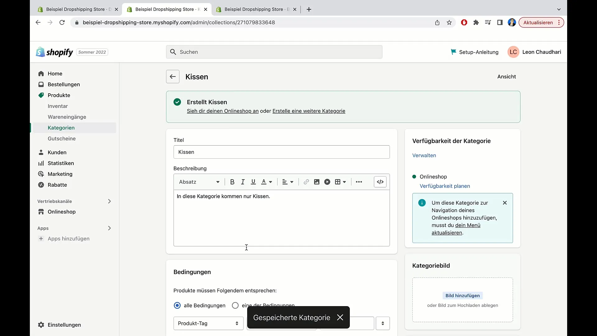 Insert products on the main page of Shopify automatically Automatically insert products on the main page of Shopify