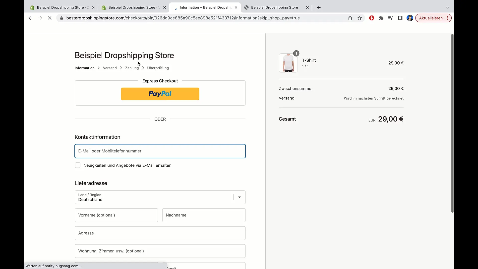 This is how you activate Shopify Payments for your online shop