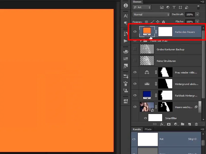 Menggabungkan Photoshop - Api dan Es - Bagian 05: Menyulutkan Api